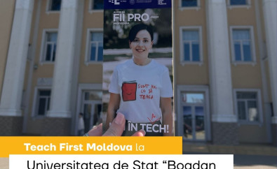 Campania națională „Fii PRO! Alege să fii Profesor” și „Hai în Teach!” la Cahul